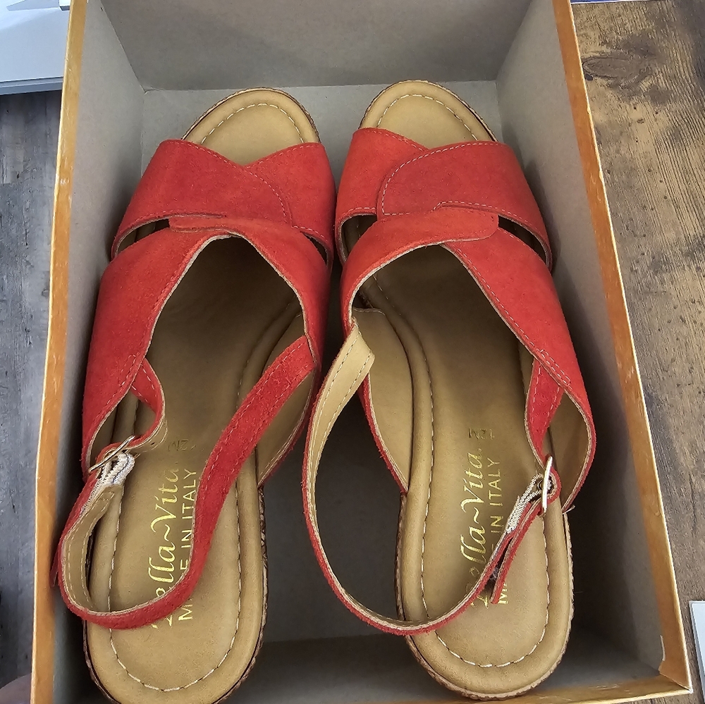 Red Sandals